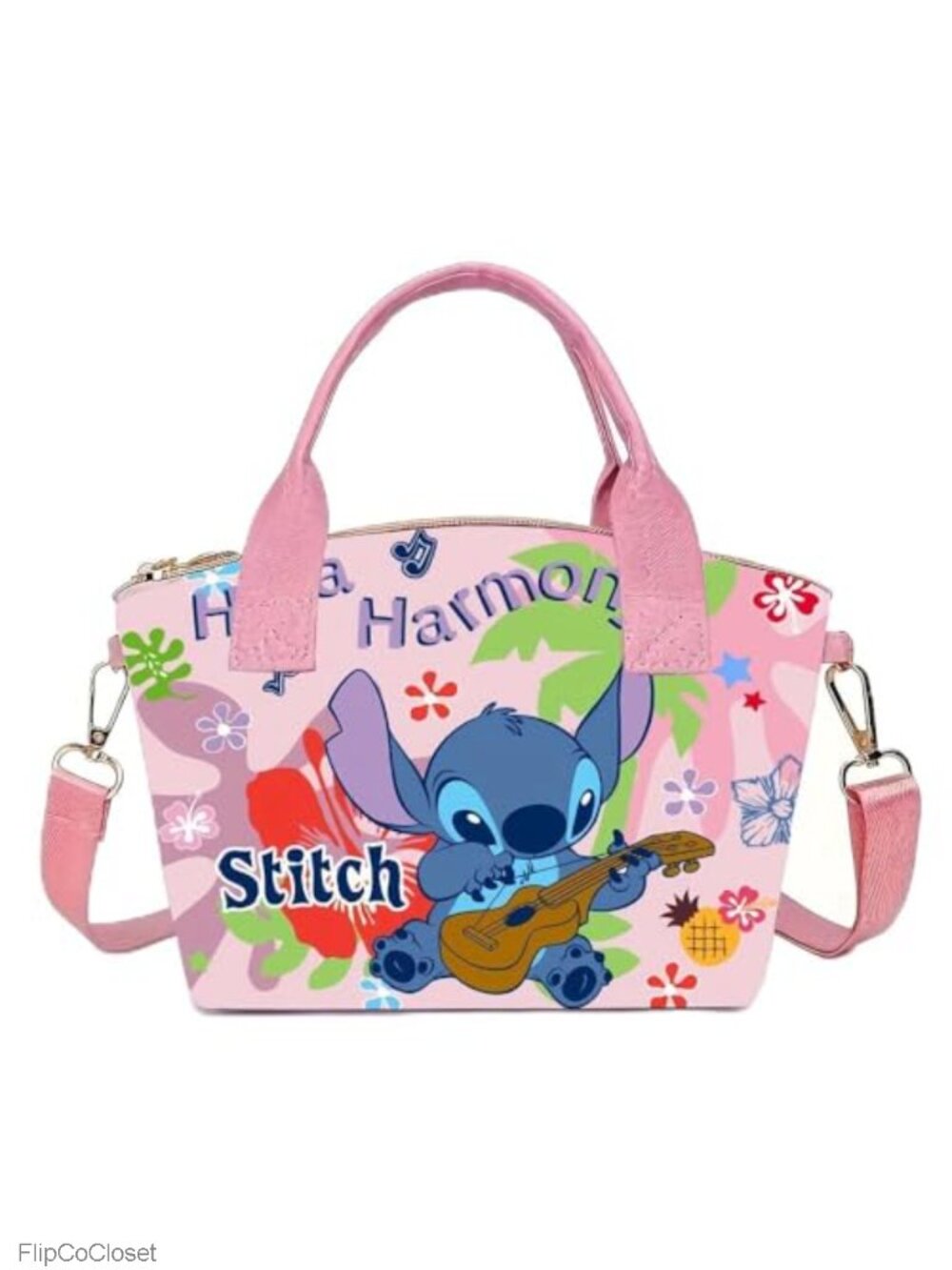 PU Leather Satchel Crossbody Tote Bag with Detachable Strap